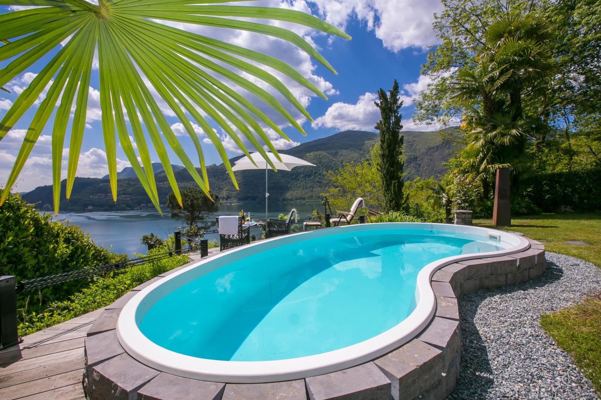 Morcote Magic View - Happy Rentals المظهر الخارجي الصورة